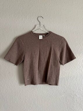 LUNE Active Knit Brown Shirt